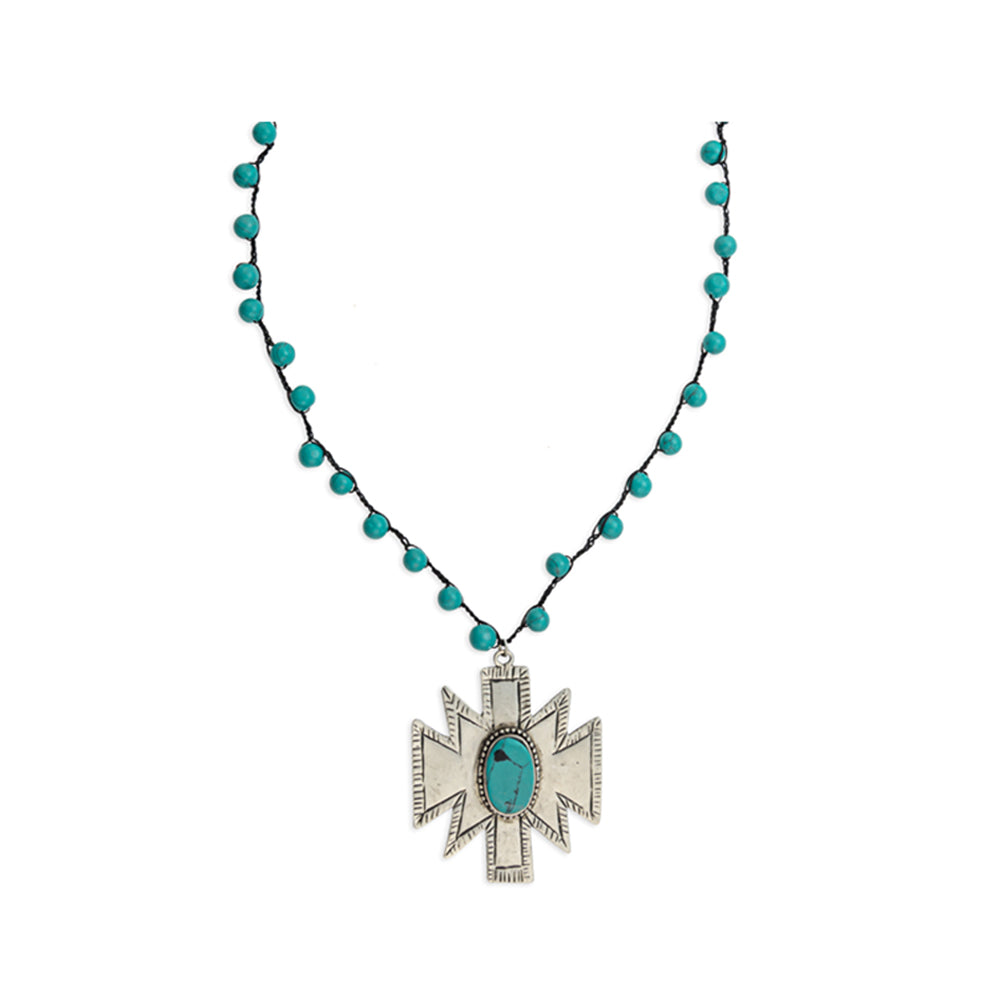 Thunder Spirit Medallion Necklace - Myra USA