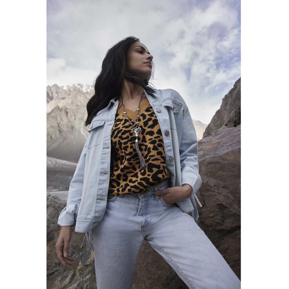 Canyon Ram Braid & Tassled Necklace - Myra USA