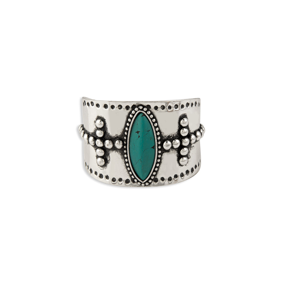 Forever Faith Silver Cuff Bracelet - Myra USA