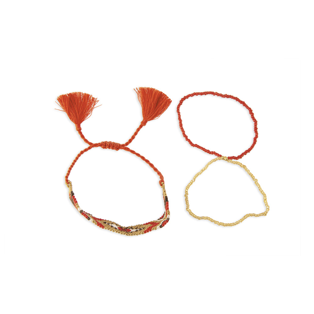 Eye in the Sky Beaded Bracelet - Myra USA