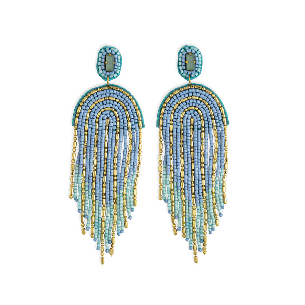 Mother Earth Beaded Earrings - Myra USA
