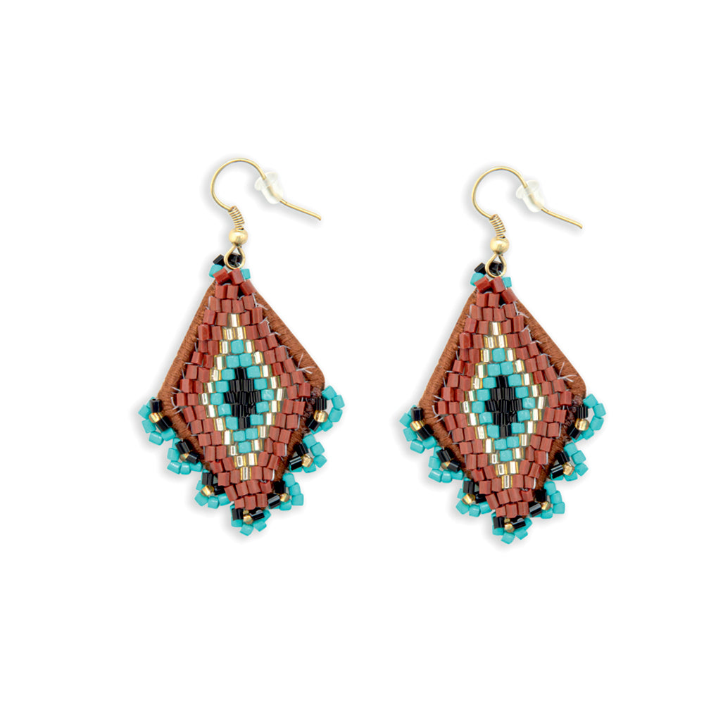 Empowerment Rising Beaded Earrings - Myra USA