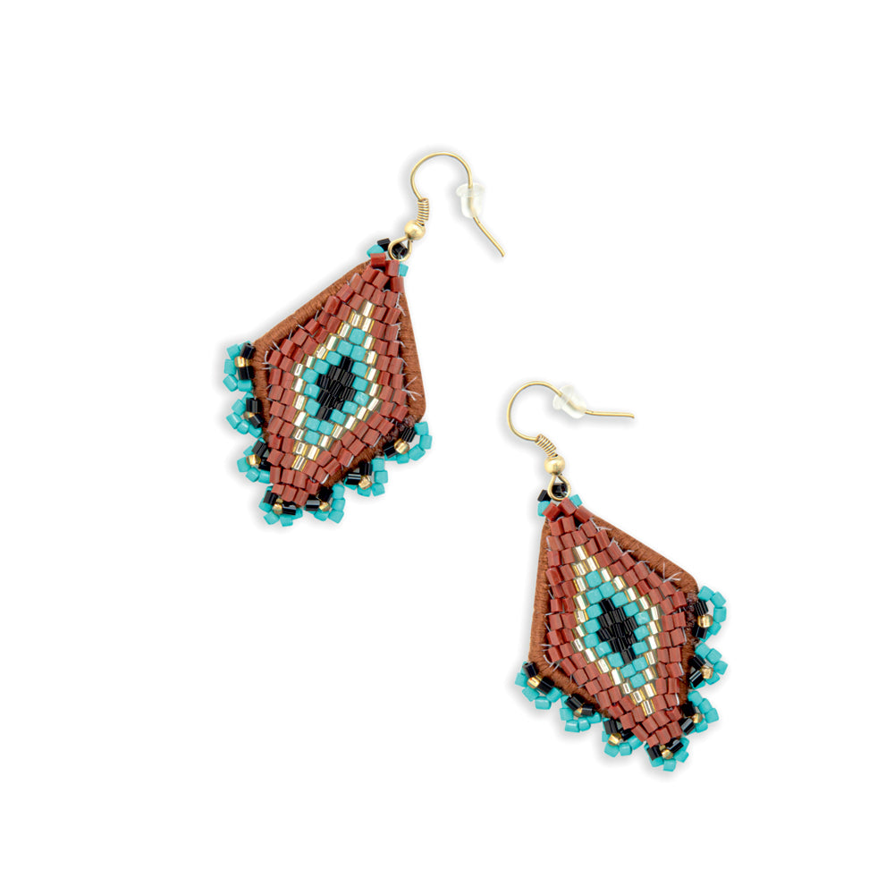 Empowerment Rising Beaded Earrings - Myra USA