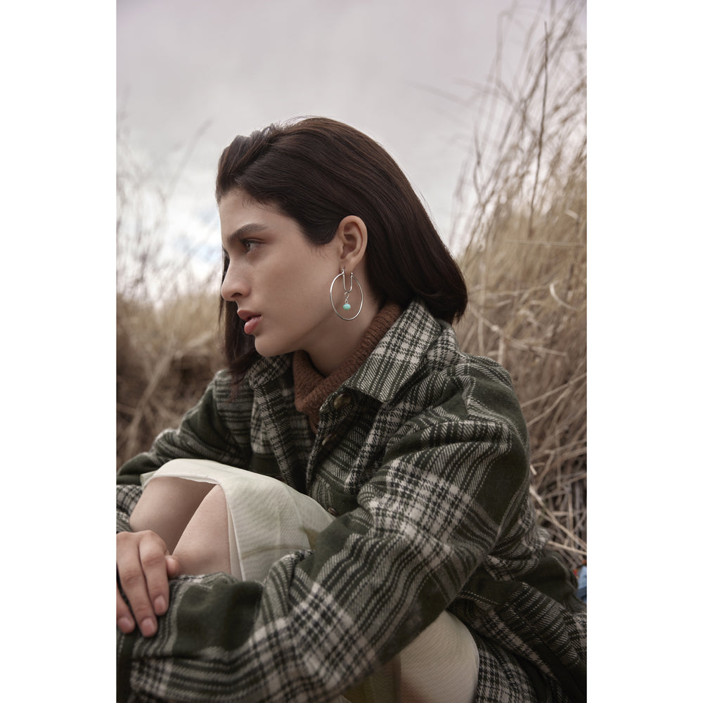 Harvest Moon Hoop Earrings - Myra USA