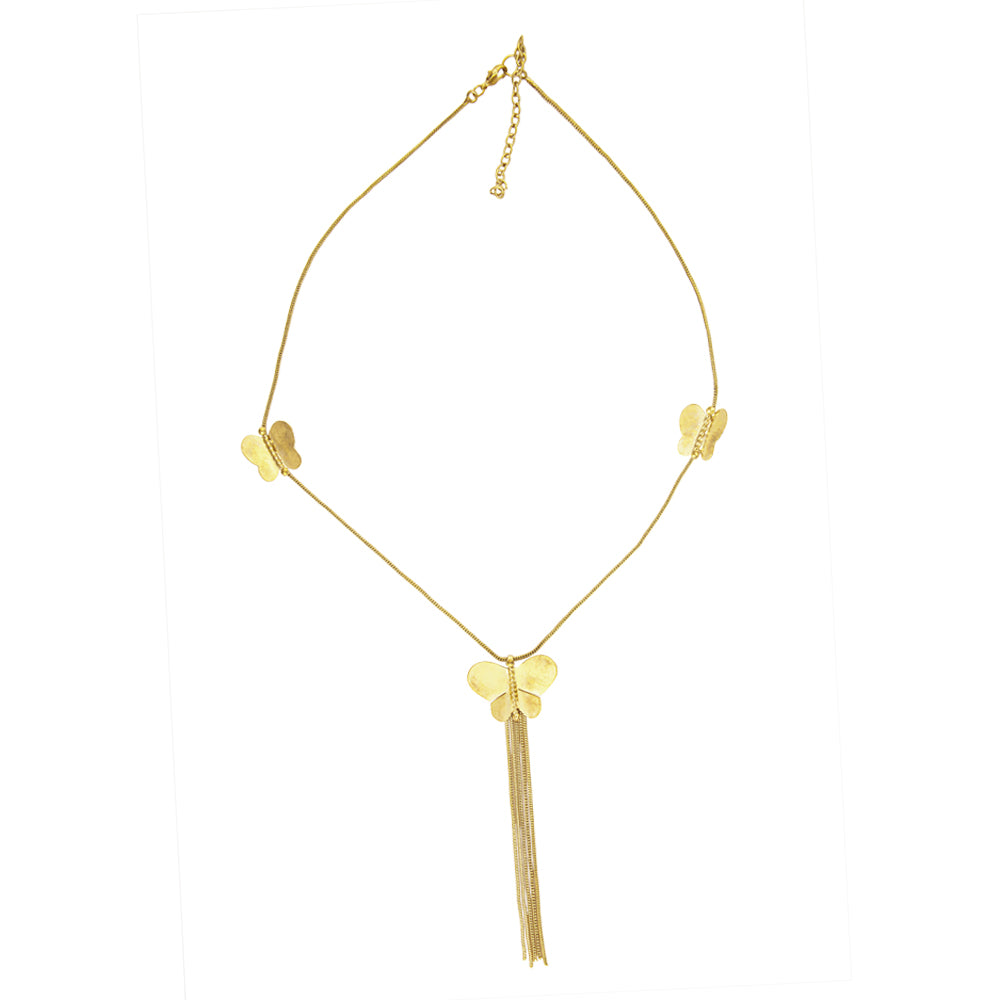 Butterfly Dream Chain Necklace - Myra USA
