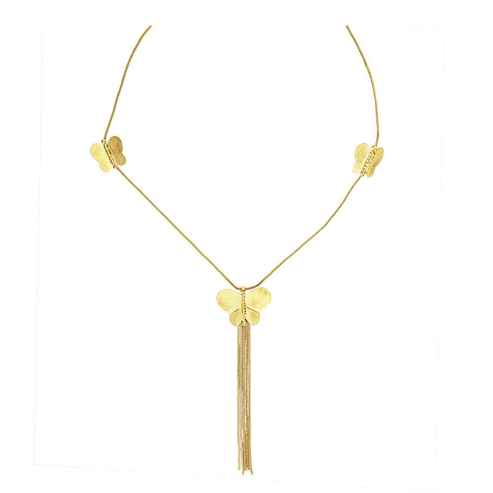 Butterfly Dream Chain Necklace - Myra USA