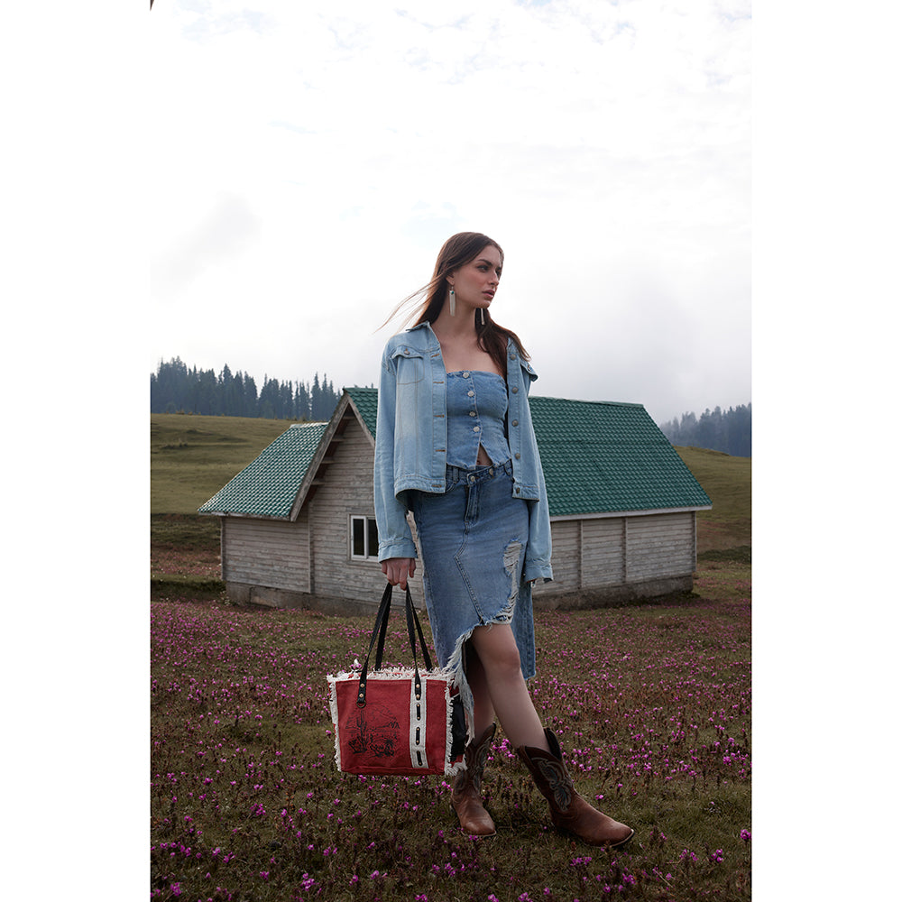 Western Vintage Small Crossbody Bag - Myra USA