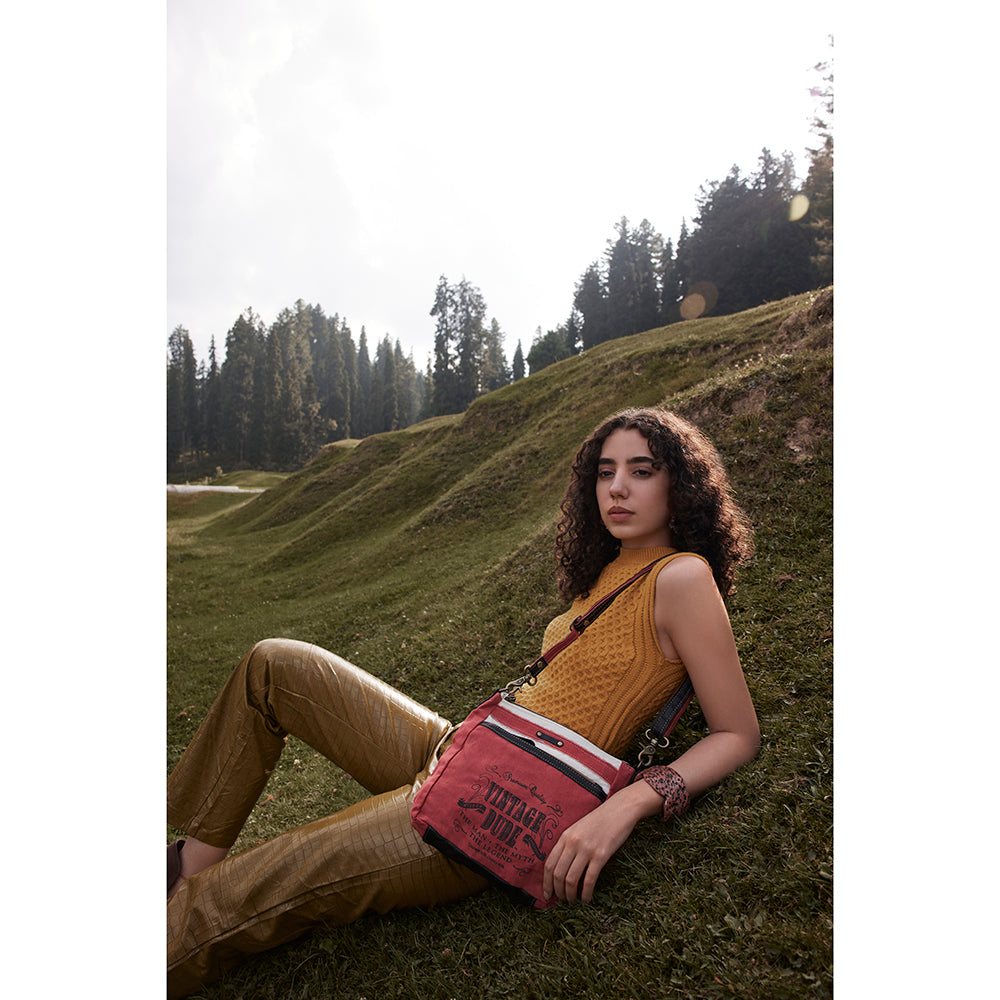 Western Vintage Crossbody Bag - Myra USA