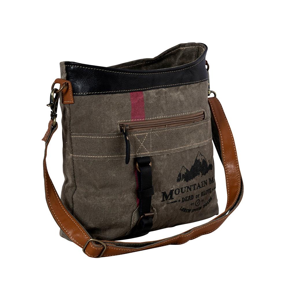 Mountain Man Rustic Shoulder Bag - Myra USA