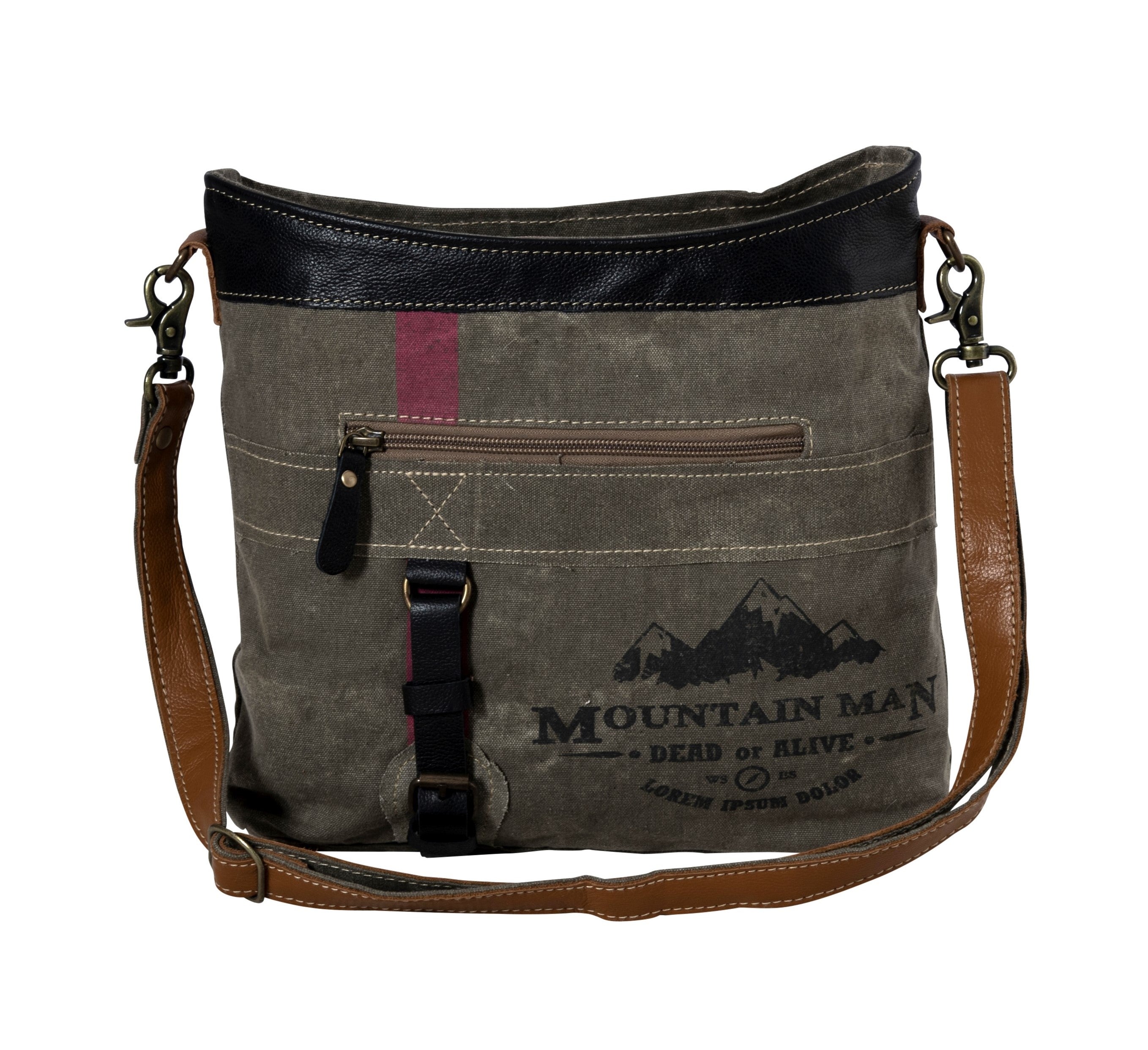 Mountain Man Rustic Shoulder Bag - Myra USA