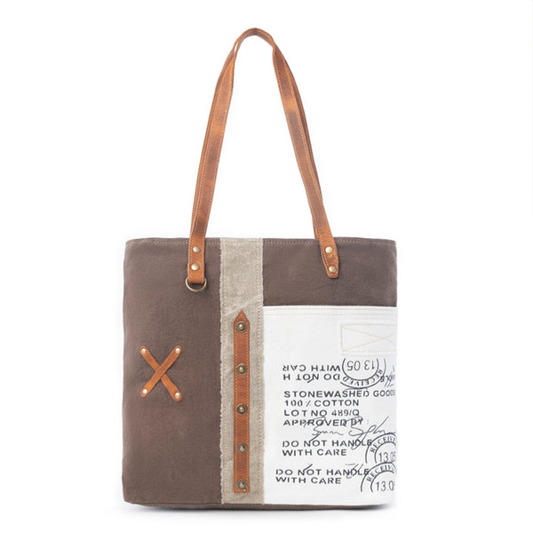Graded Cotton Farmland Tote Bag - Myra USA