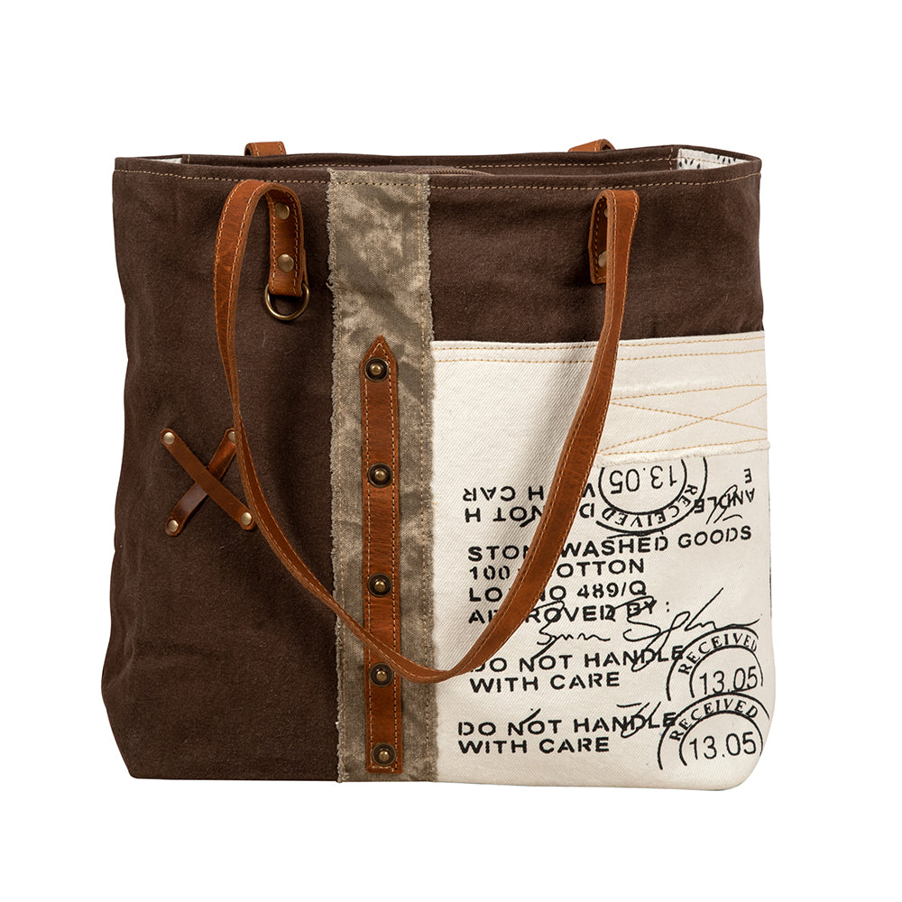 Graded Cotton Farmland Tote Bag - Myra USA