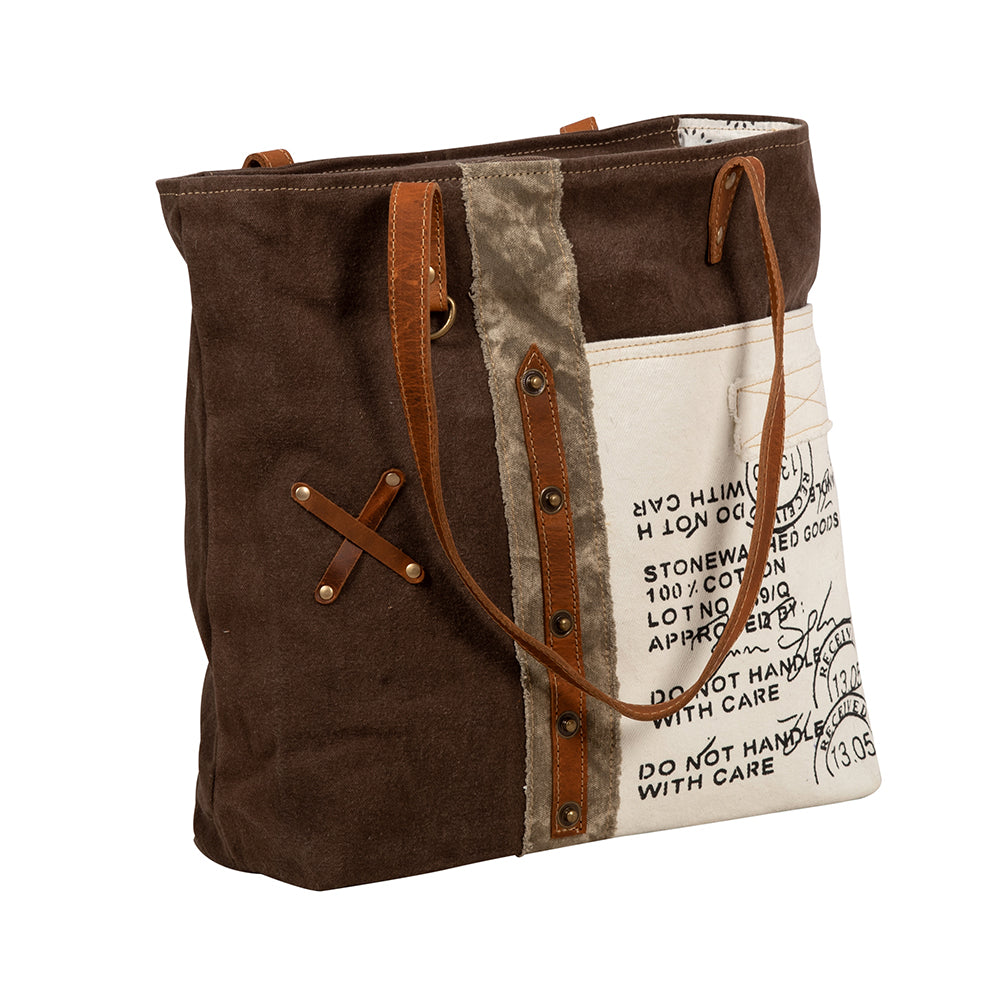 Graded Cotton Farmland Tote Bag - Myra USA