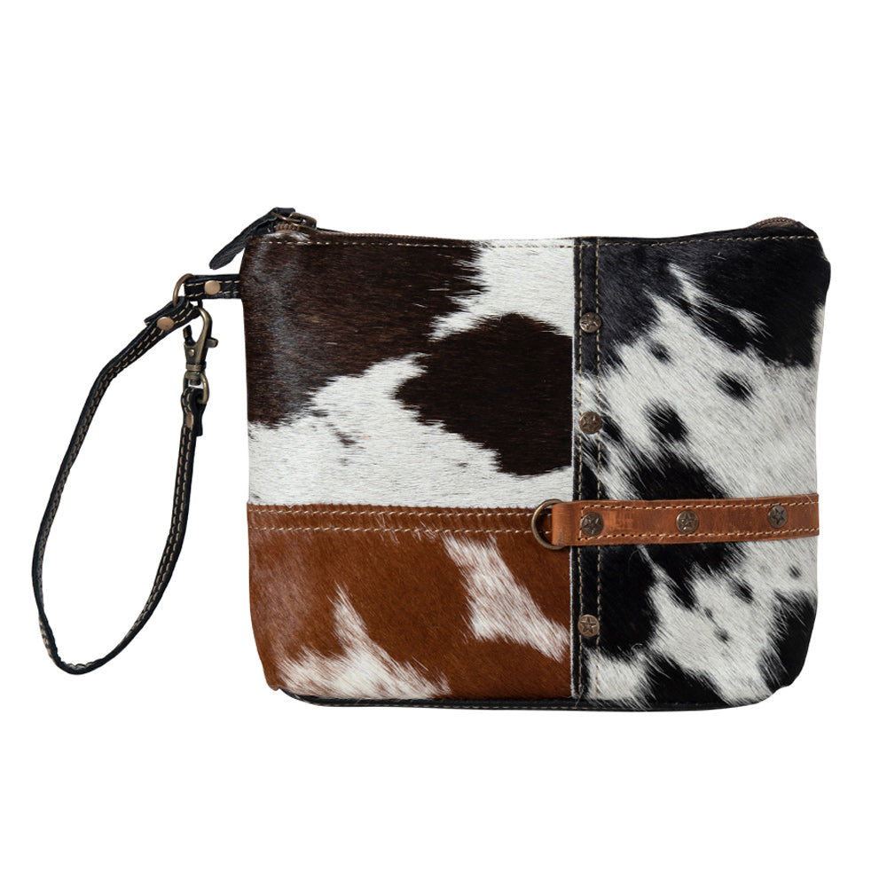 Tyler Ridge Hair-on Hide Pouch - Myra USA