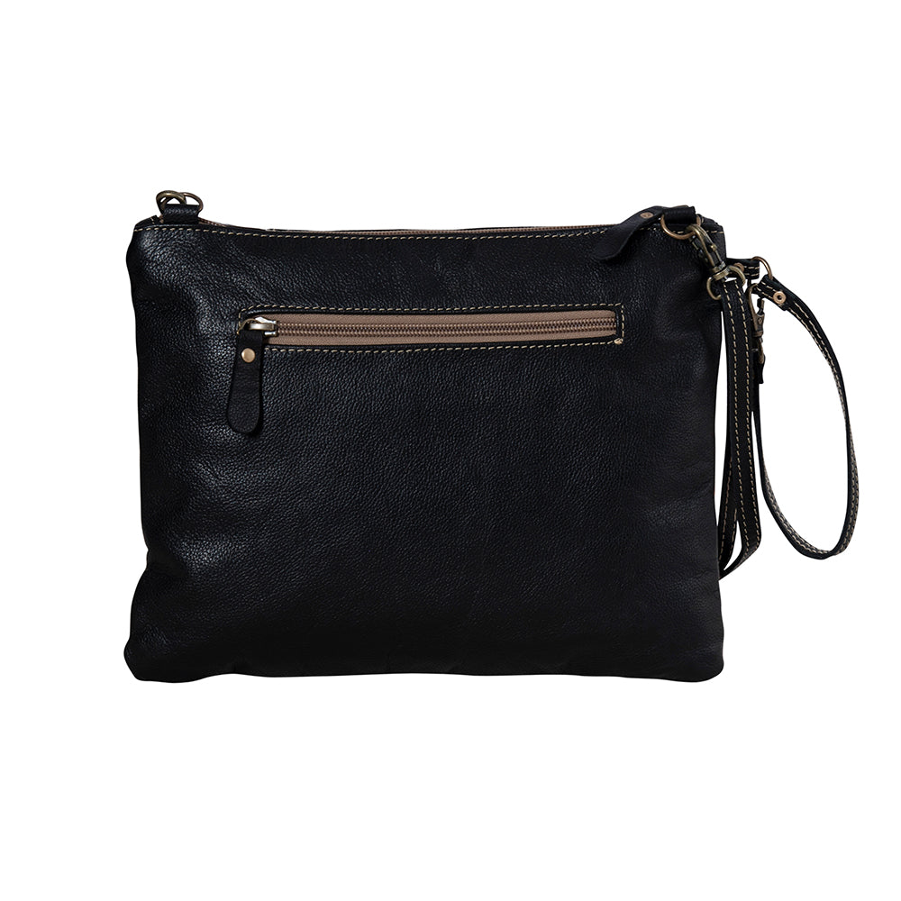 Tyler Ridge Hair-on Leather Bag - Myra USA