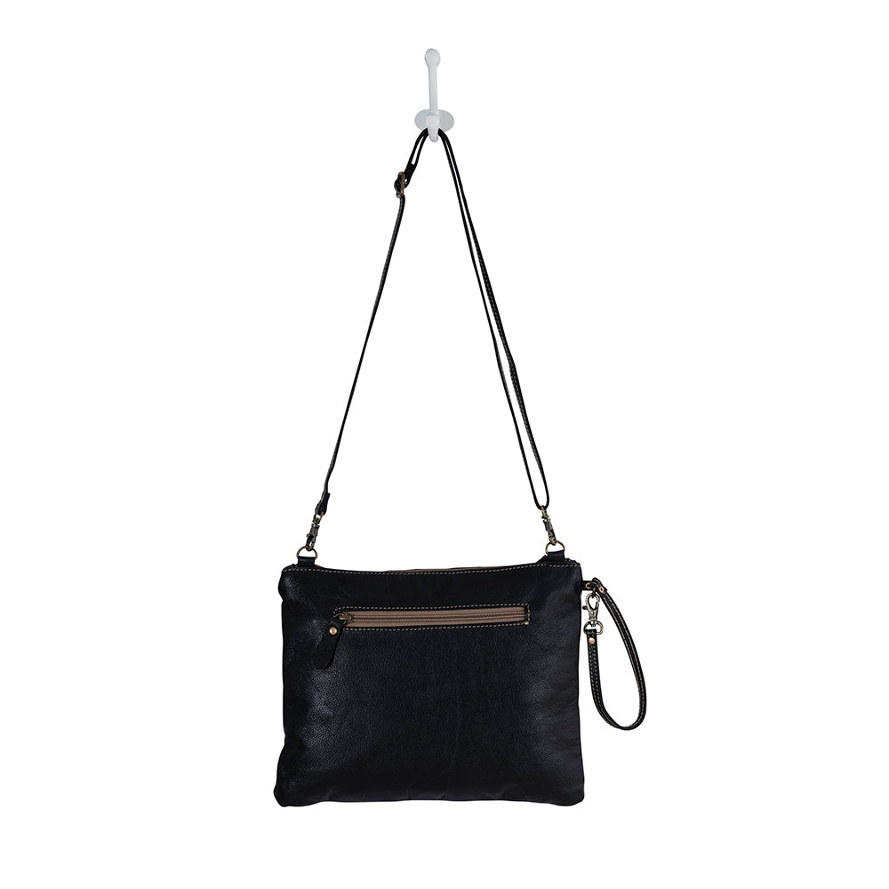 Tyler Ridge Hair-on Leather Bag - Myra USA