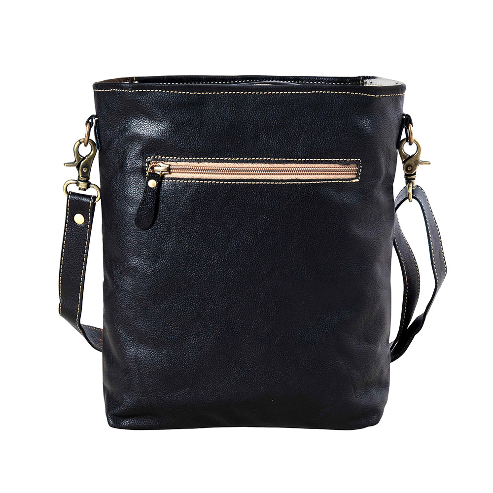 Tyler Ridge Hair-on Hide Leather Bag - Myra USA