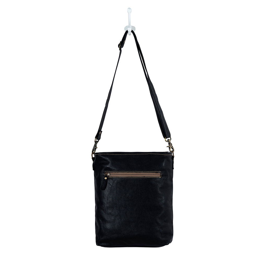 Tyler Ridge Hair-on Hide Leather Bag - Myra USA
