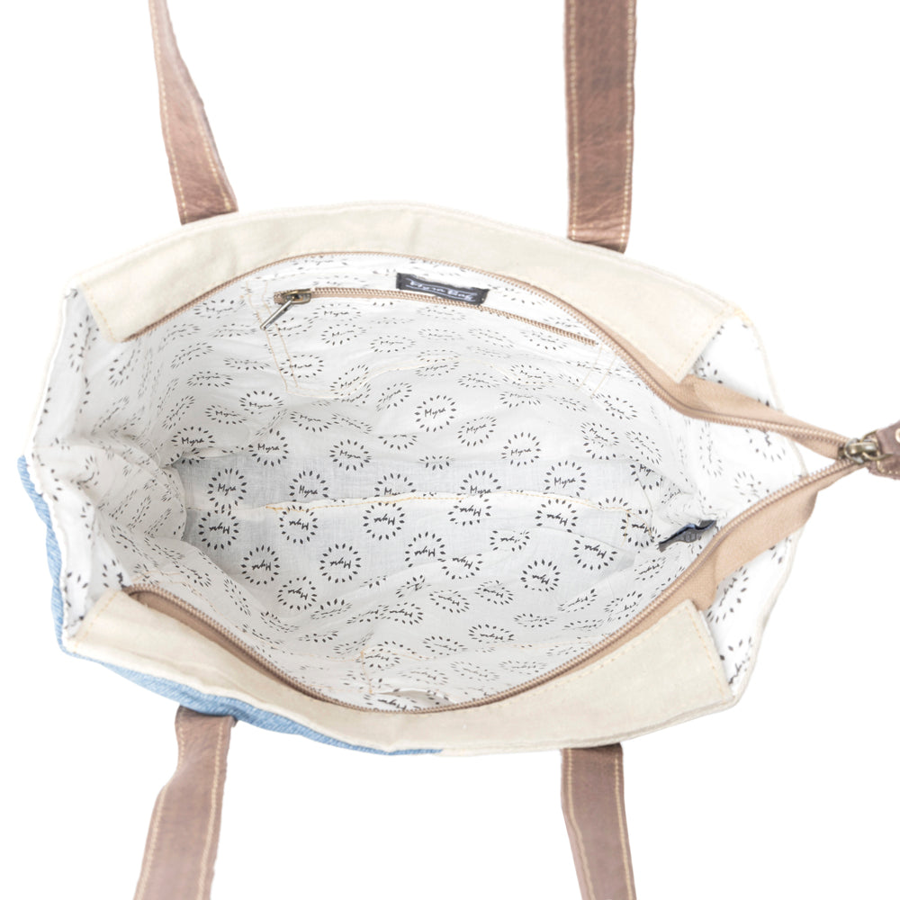 Blue Star Key Tote Bag - Myra USA