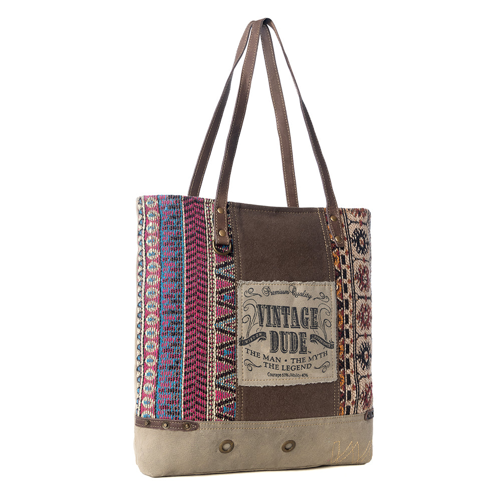 Vintage Journeys Tote Bag - Myra USA