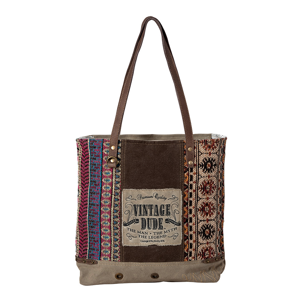 Vintage Journeys Tote Bag - Myra USA