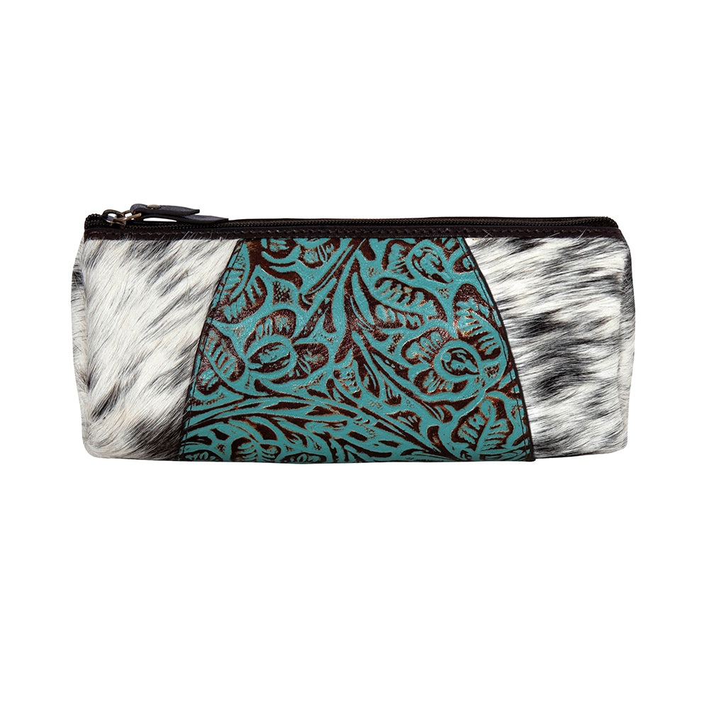 Kettle Hill Hand-Tooled Multi-Pouch - Myra USA