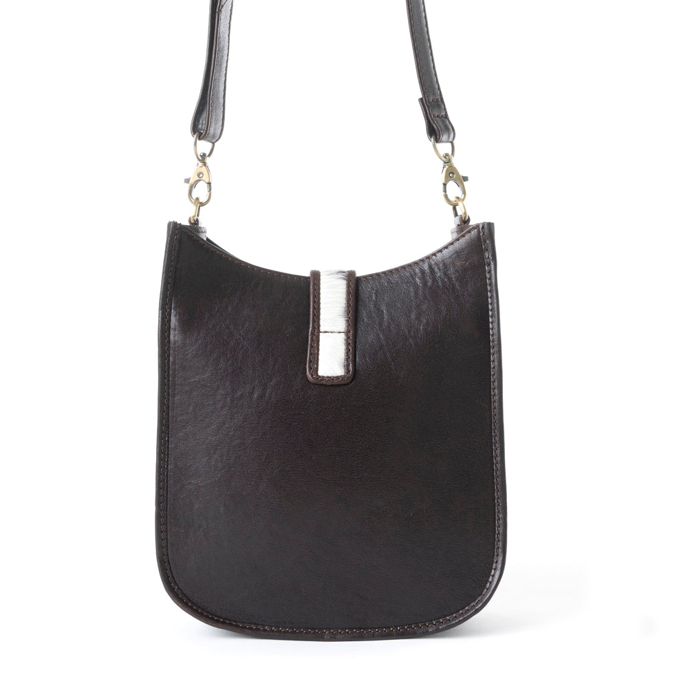 Delilah Creek Embossed Leather Bag - Myra USA