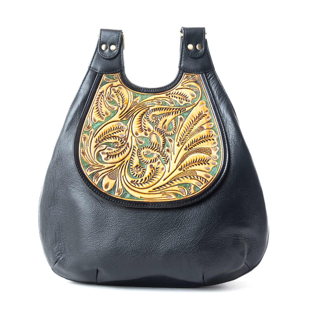 Minah Vista Hand-Tooled Bag - Myra USA