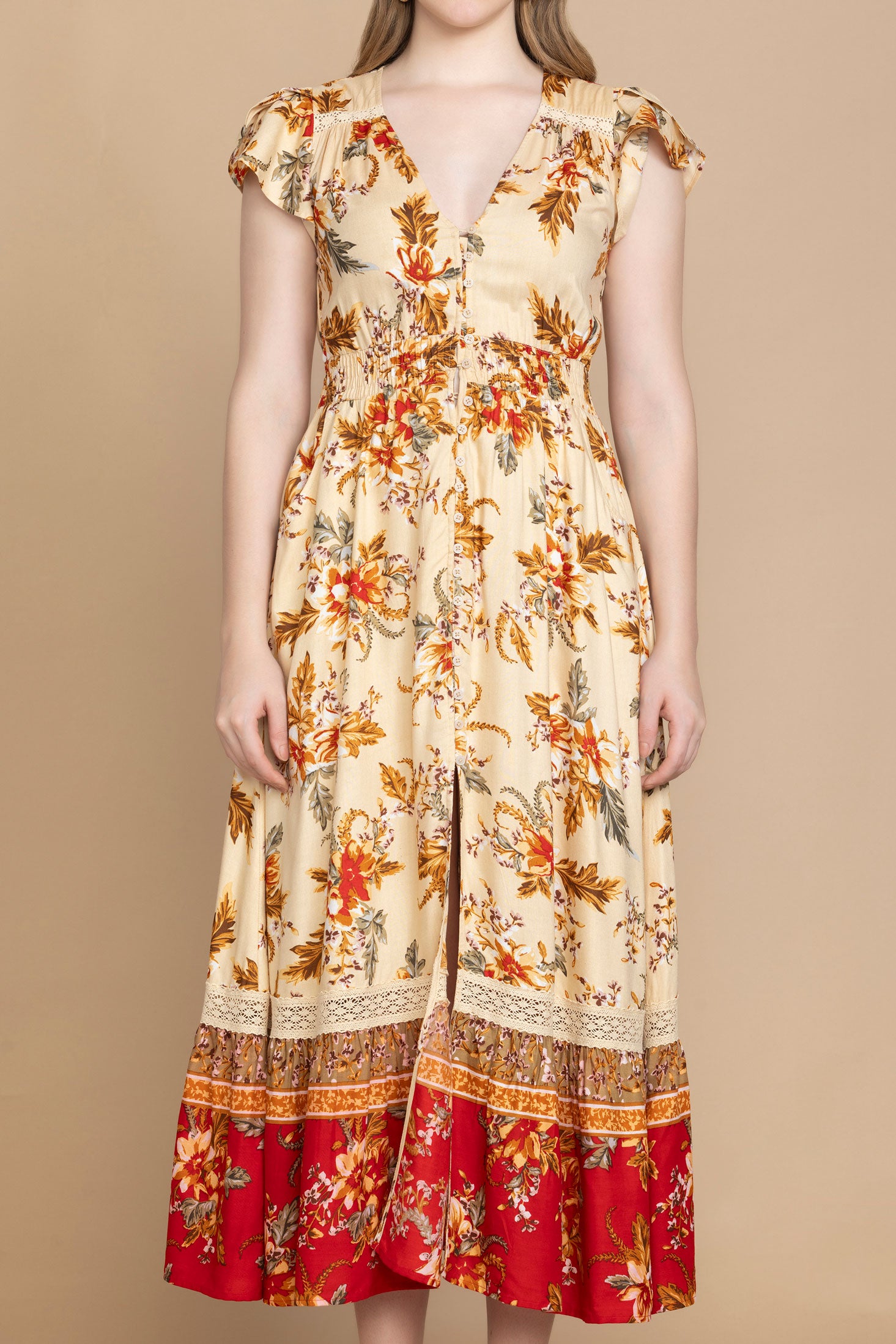 Bohera Georgina Multi-Print Dress - Myra USA