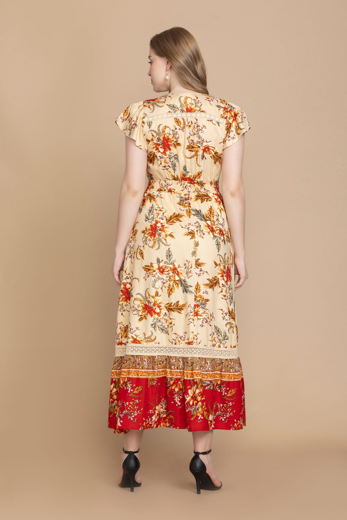 Bohera Georgina Multi-Print Dress - Myra USA