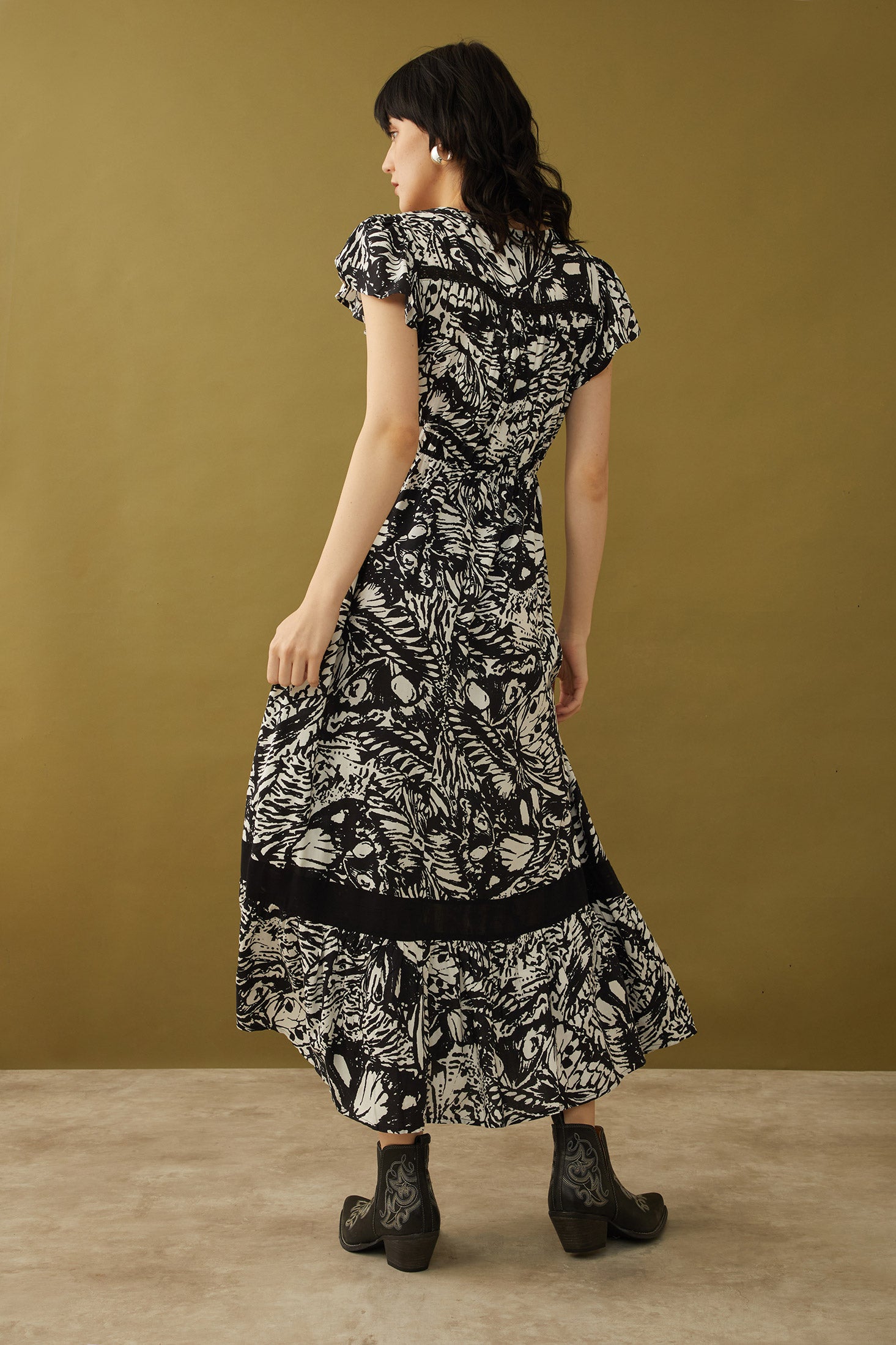 Georgia Ellum Drop Waist Dress - Myra USA