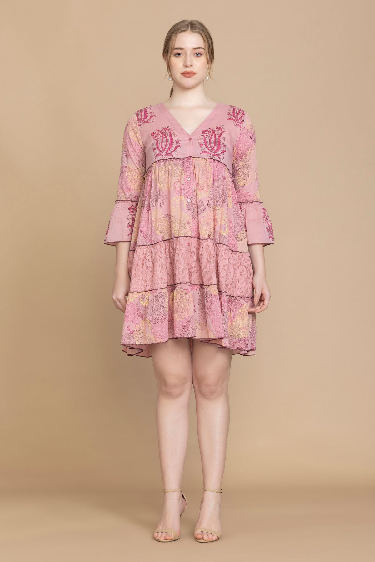 Pond Blossom Babydoll Dress - Myra USA