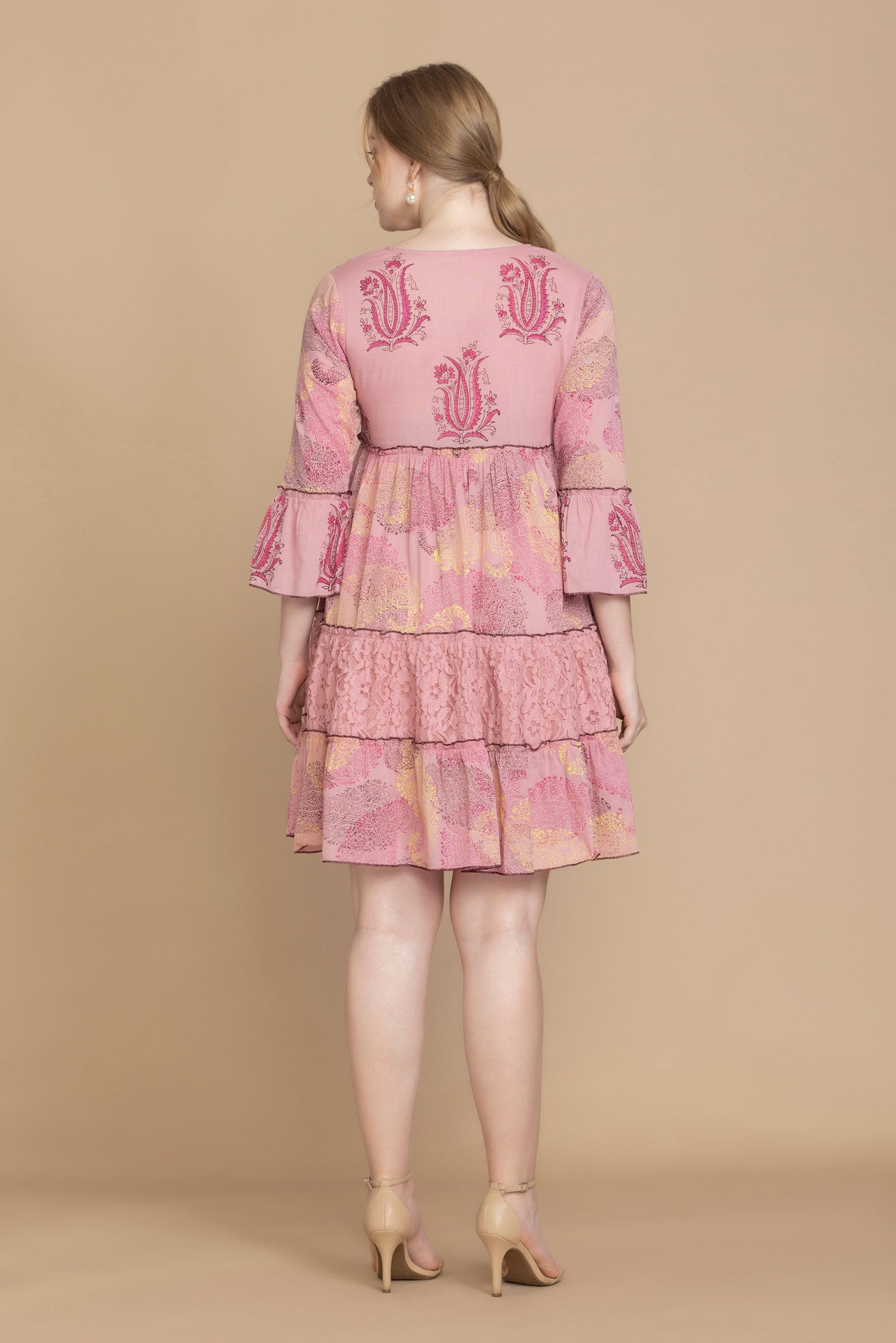 Pond Blossom Babydoll Dress - Myra USA