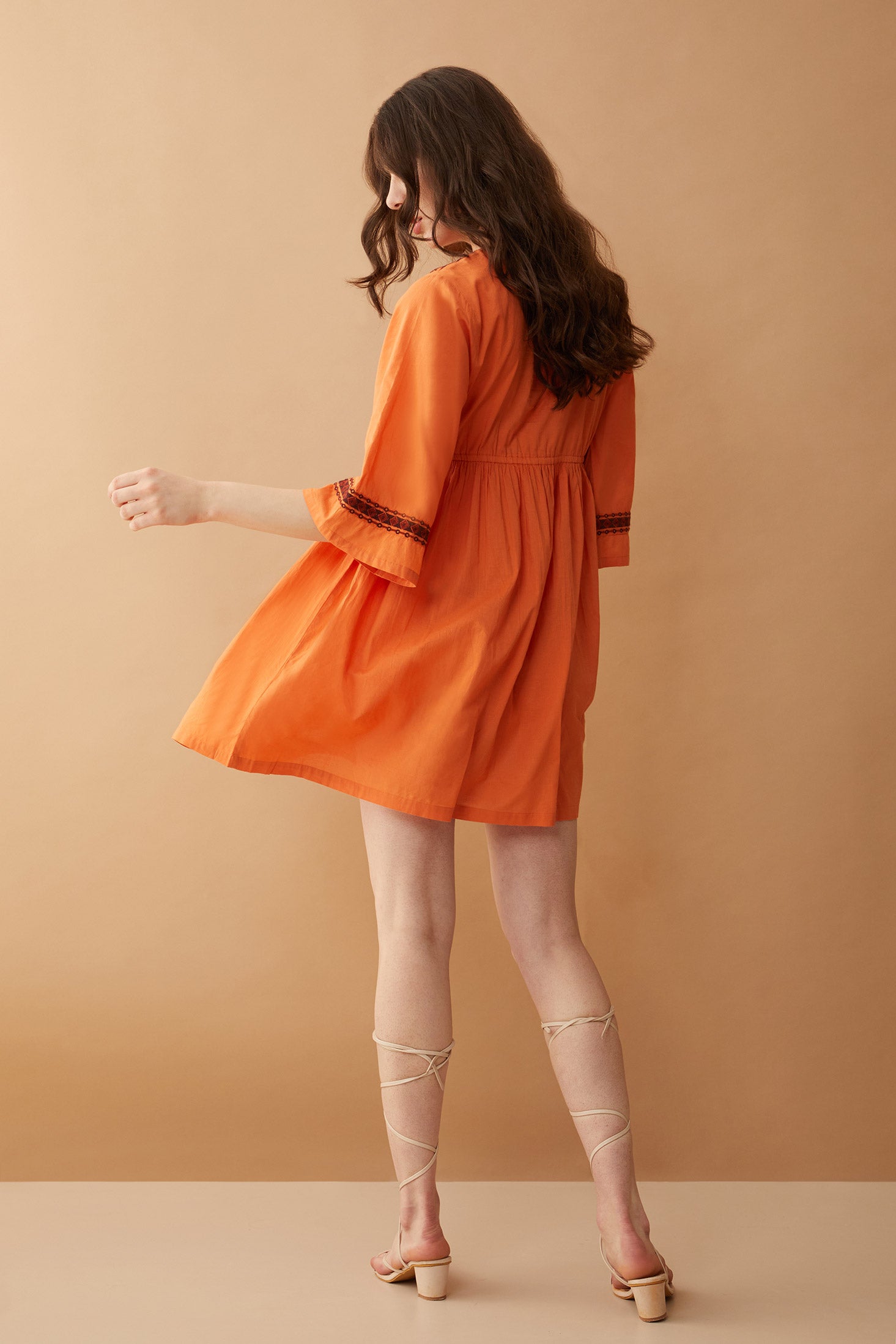Sun Field Embroidered Dress - Myra USA