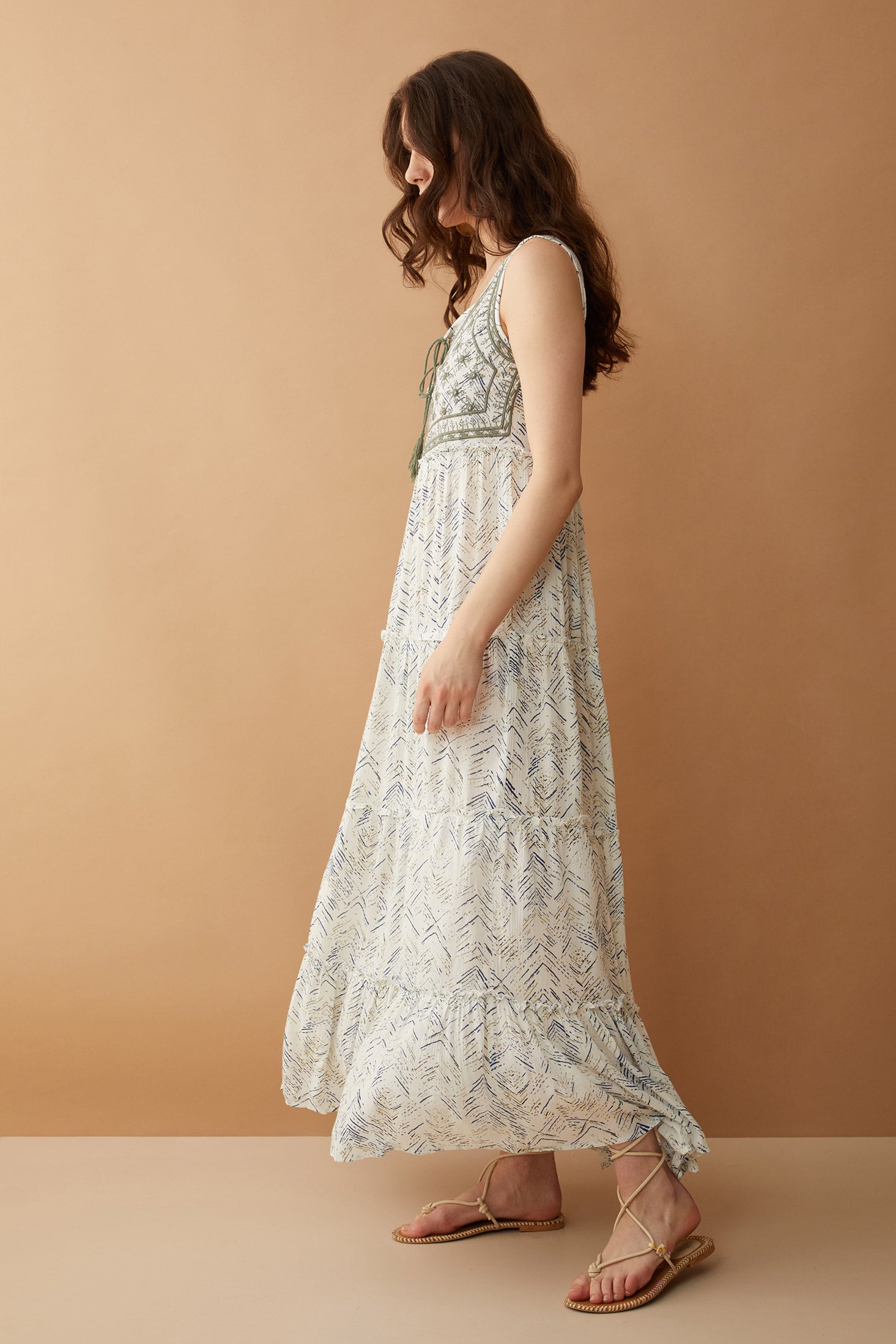 Stella Accent Embroidered Dress - Myra USA