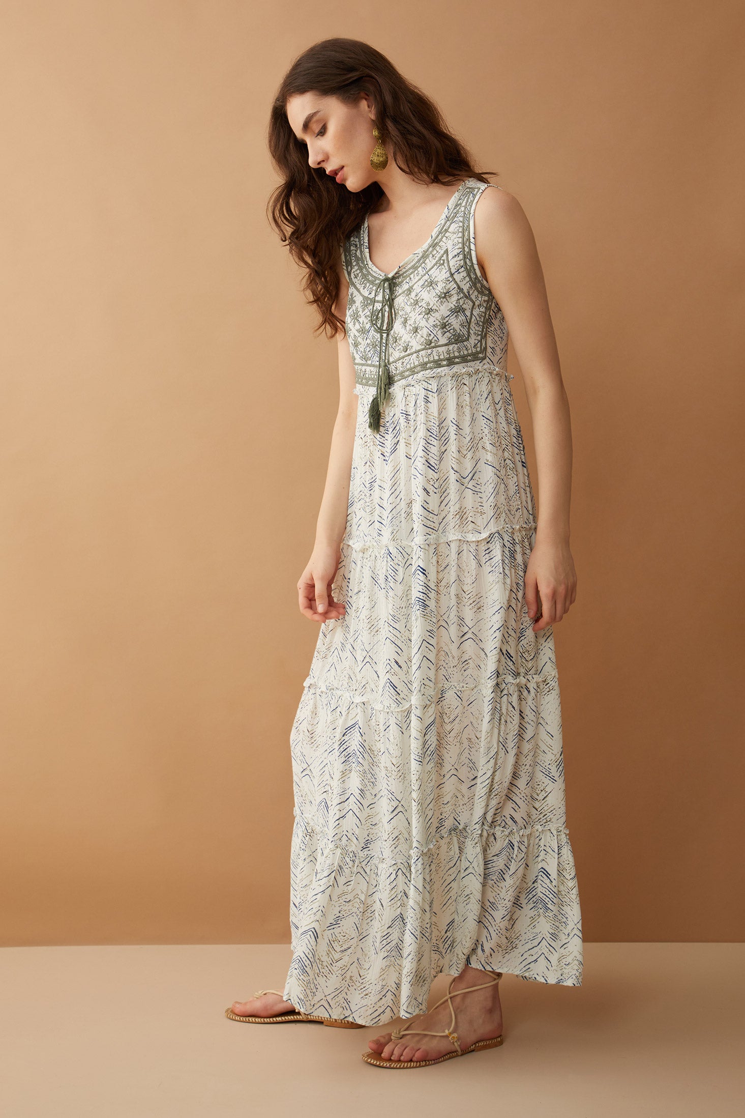 Stella Accent Embroidered Dress - Myra USA