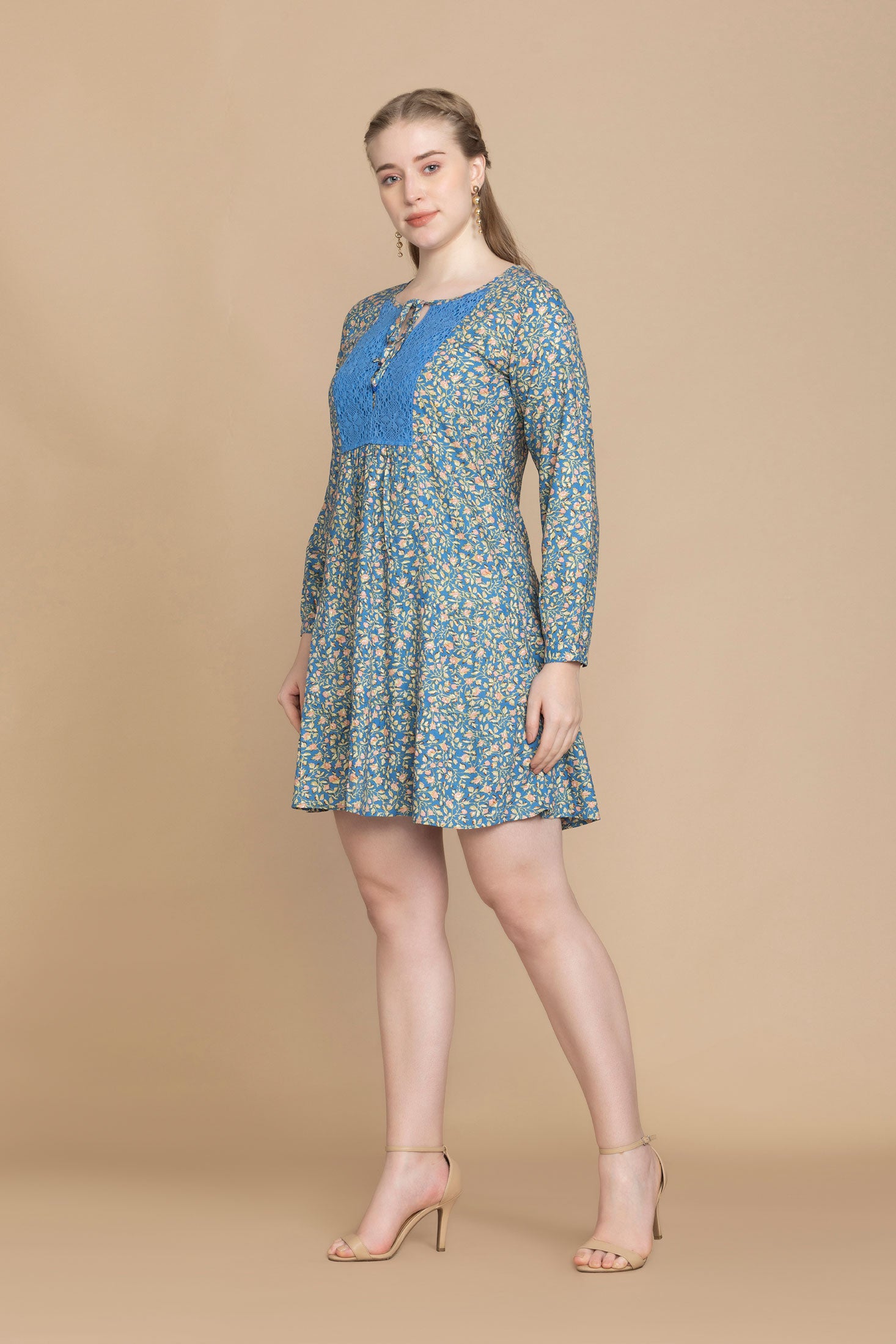 Bohera Tianna Lace Accent Blossom Sundress - Myra USA