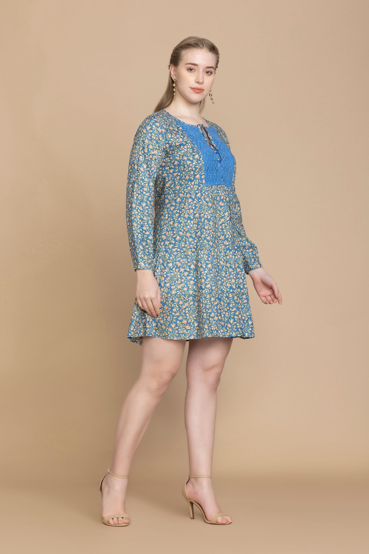 Bohera Tianna Lace Accent Blossom Sundress - Myra USA