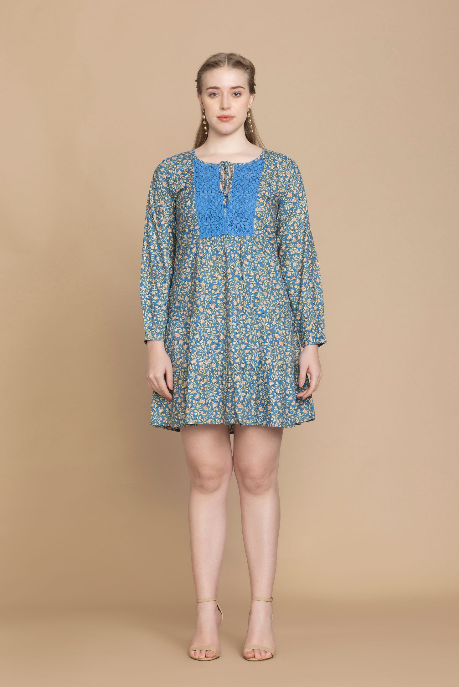 Bohera Tianna Lace Accent Blossom Sundress - Myra USA