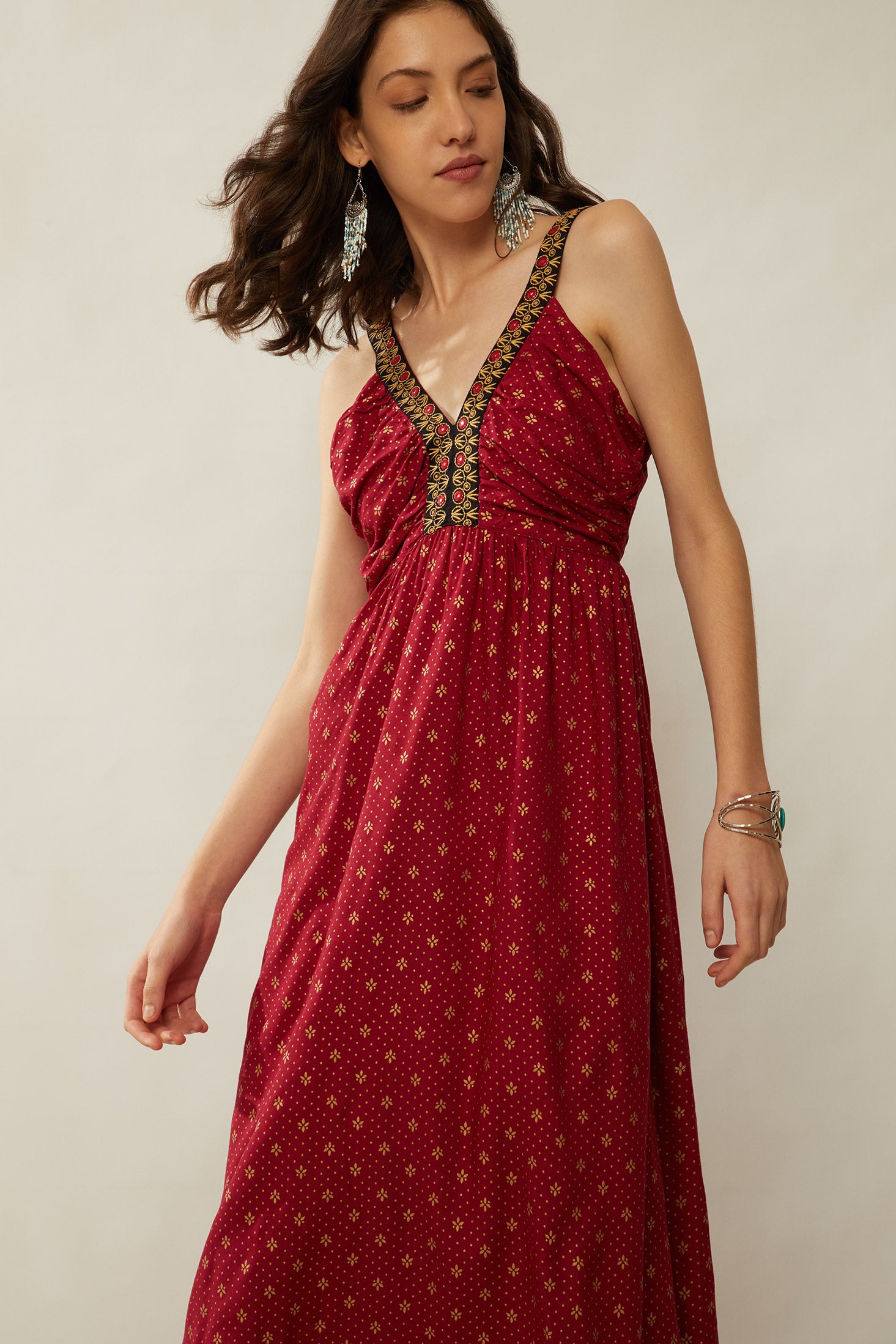 Bohera Gwendolyn Accented Border Dress - Myra USA