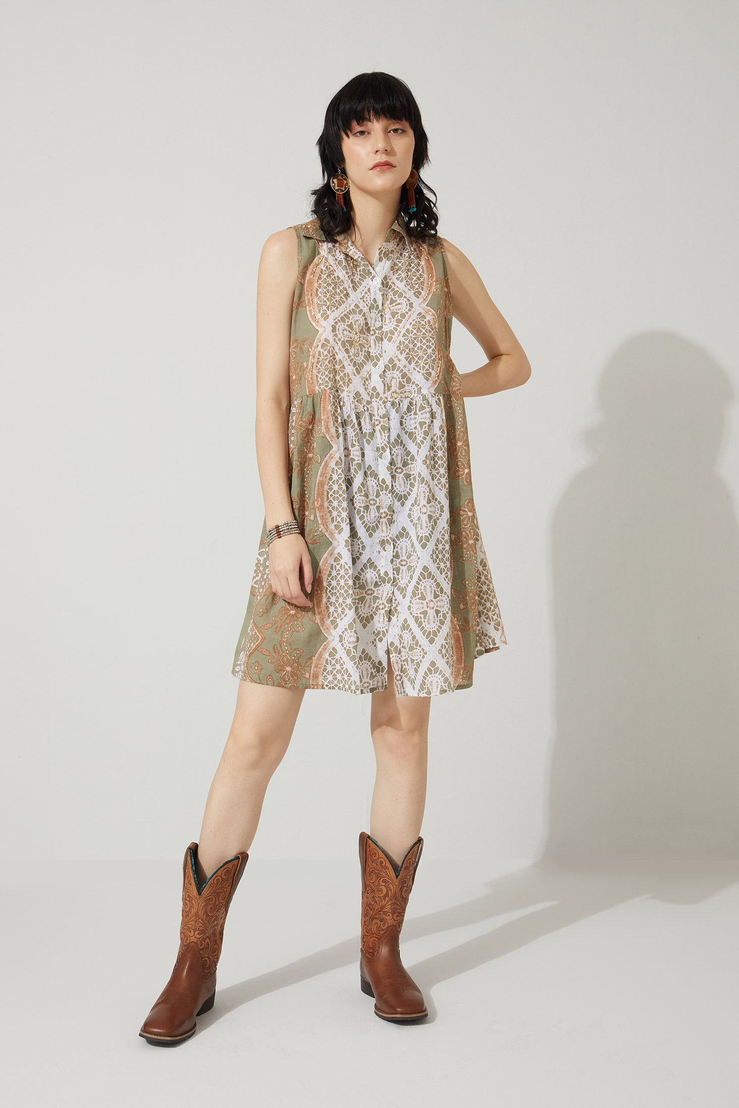 Bohera Zeeva Bead Accent Dress - Myra USA