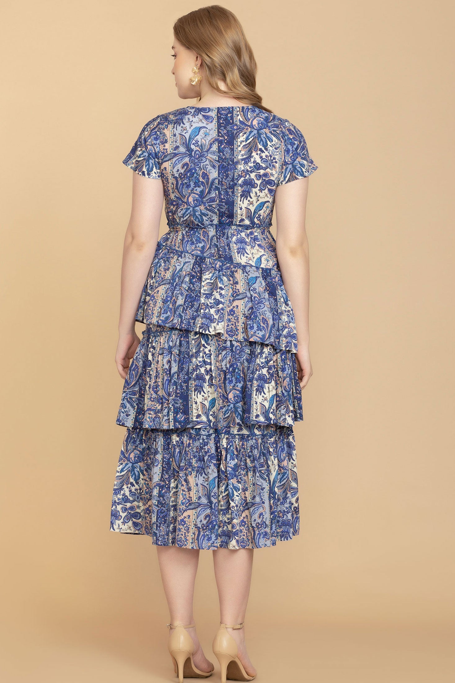 Bohera Tamara Drape Tiered Maxi Dress - Myra USA