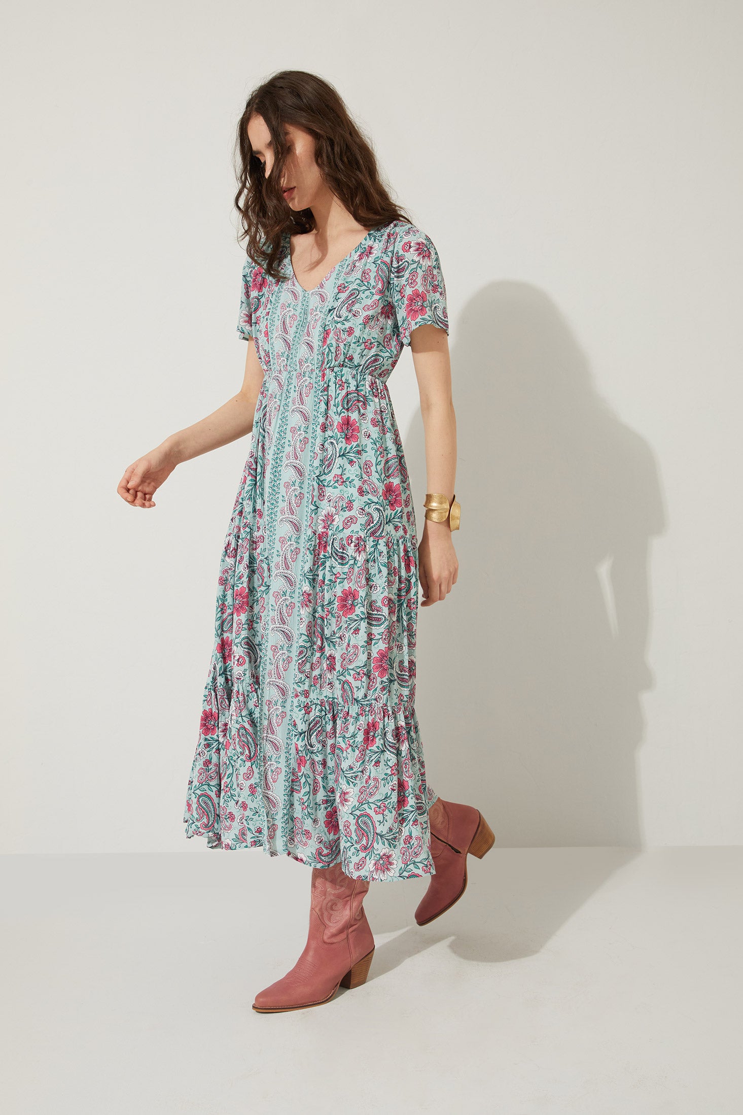 Kellianne Paisley Dress - Myra USA