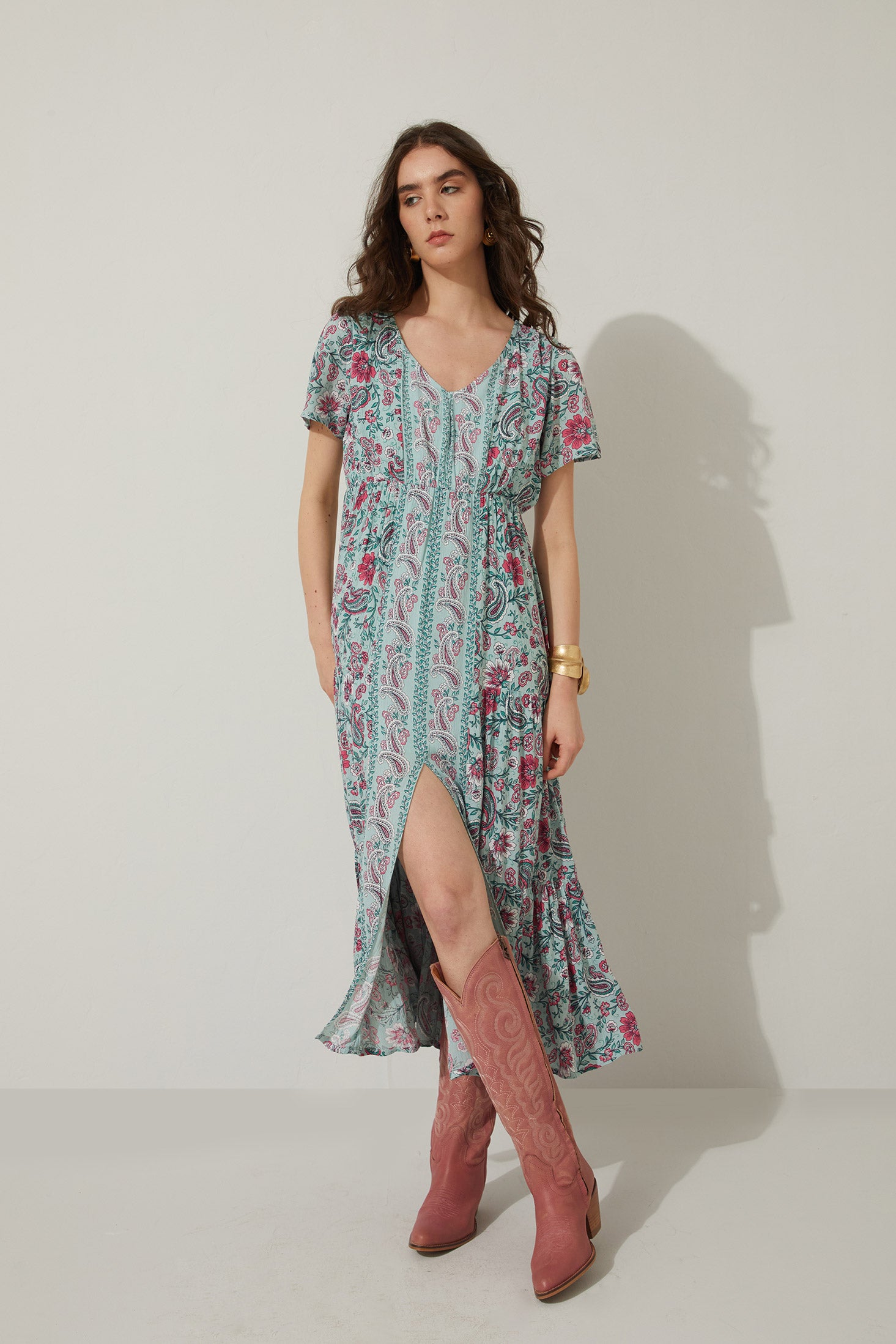 Kellianne Paisley Dress - Myra USA