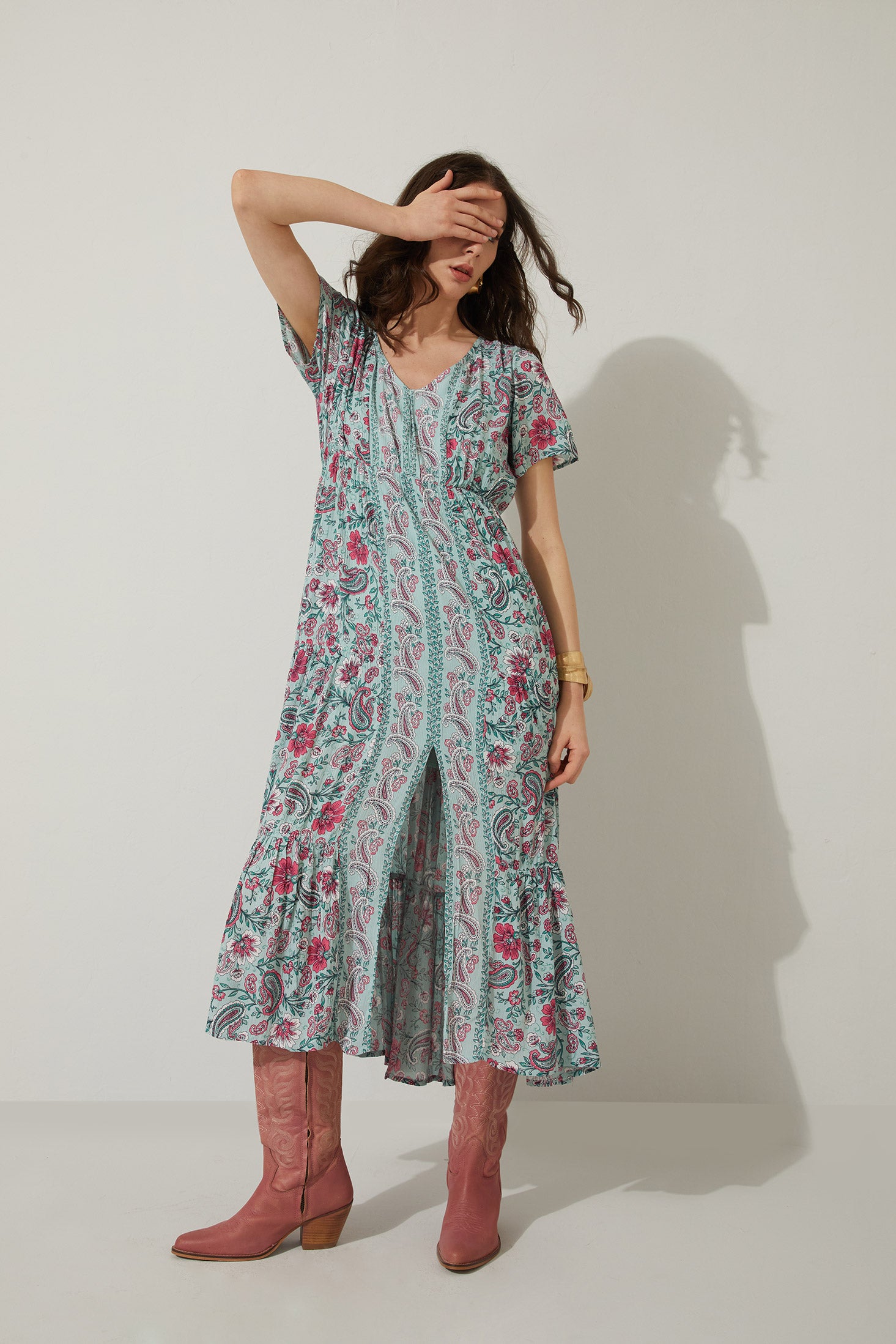 Kellianne Paisley Dress - Myra USA
