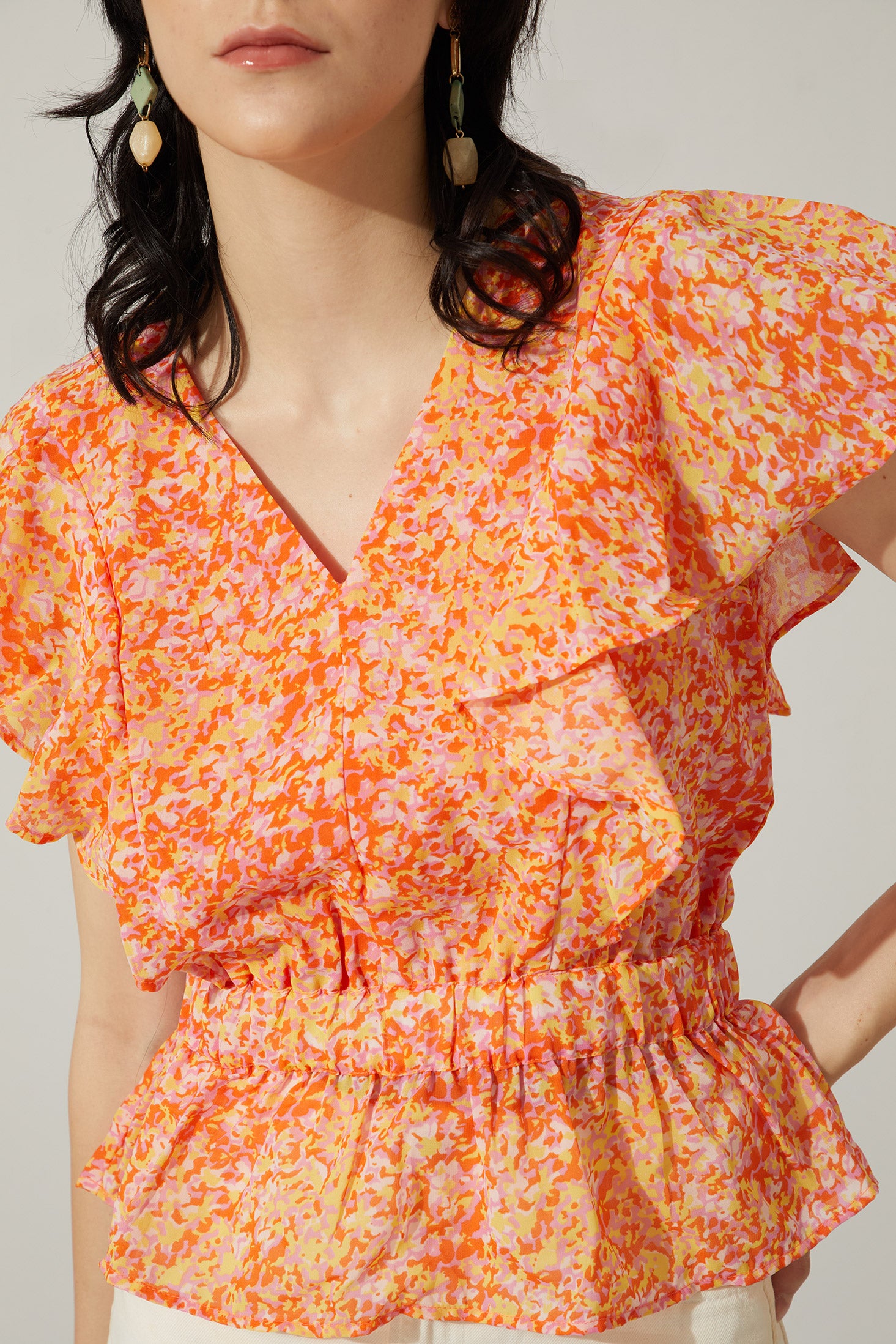 Amani Floral Top - Myra USA