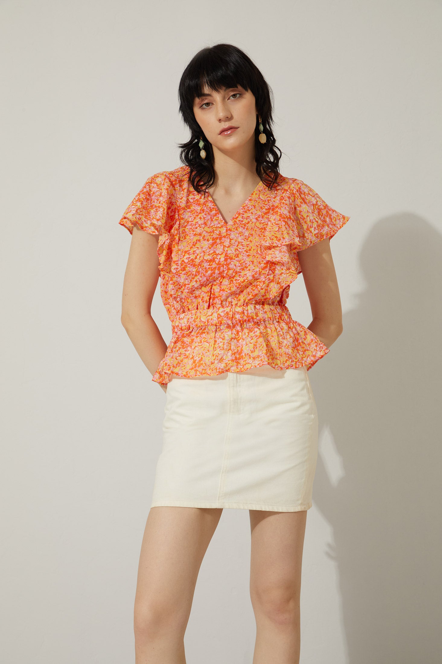 Amani Floral Top - Myra USA