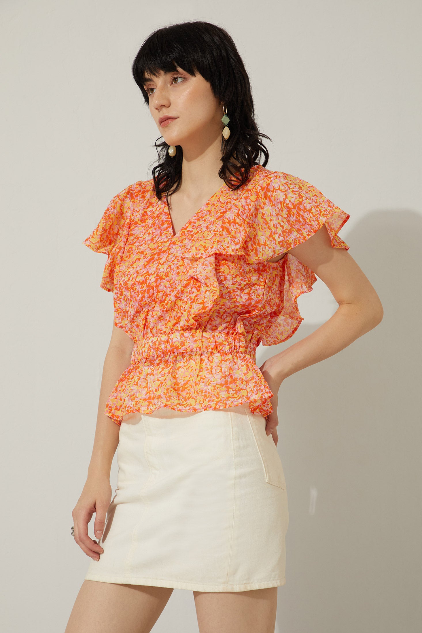 Amani Floral Top - Myra USA
