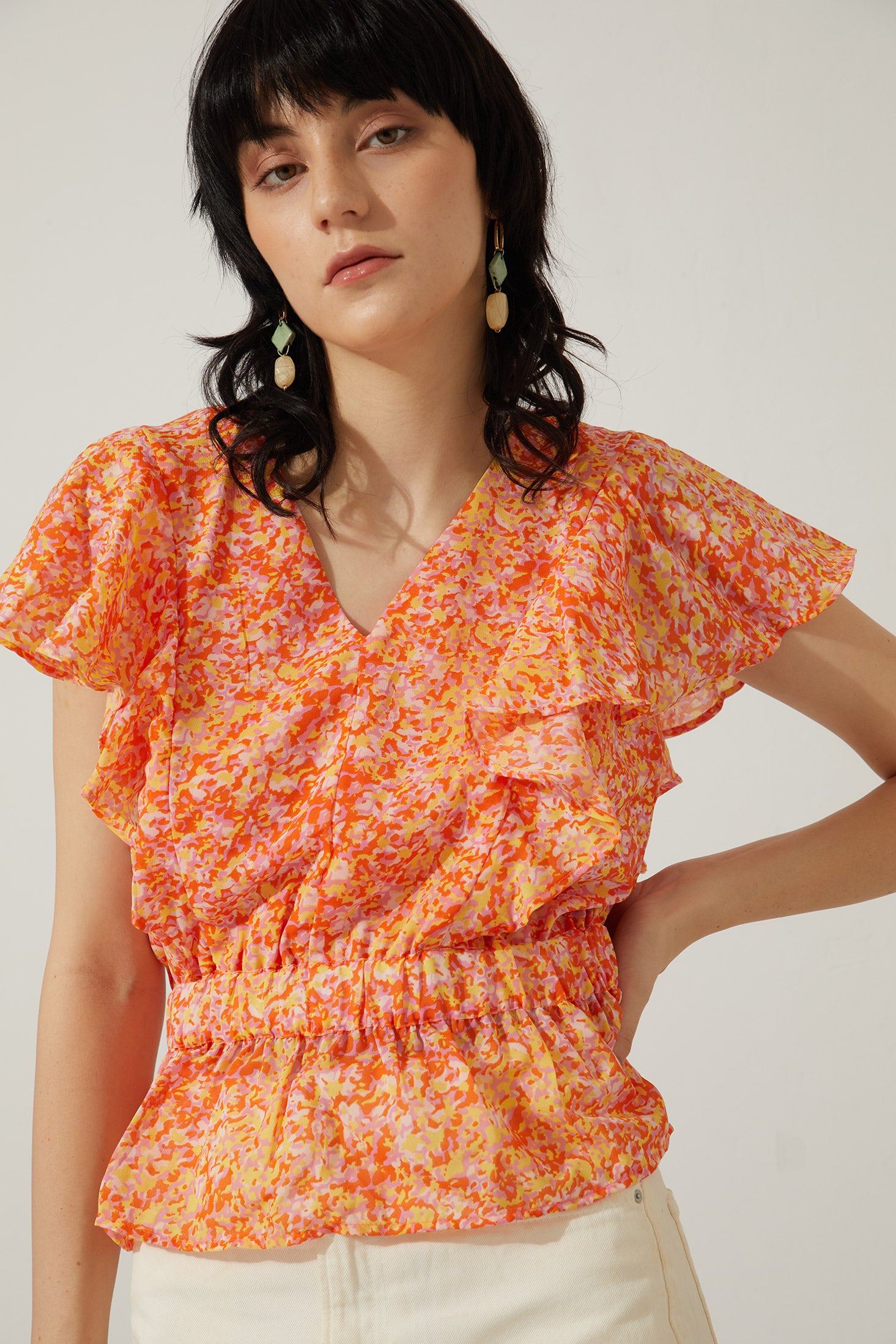 Amani Floral Top - Myra USA