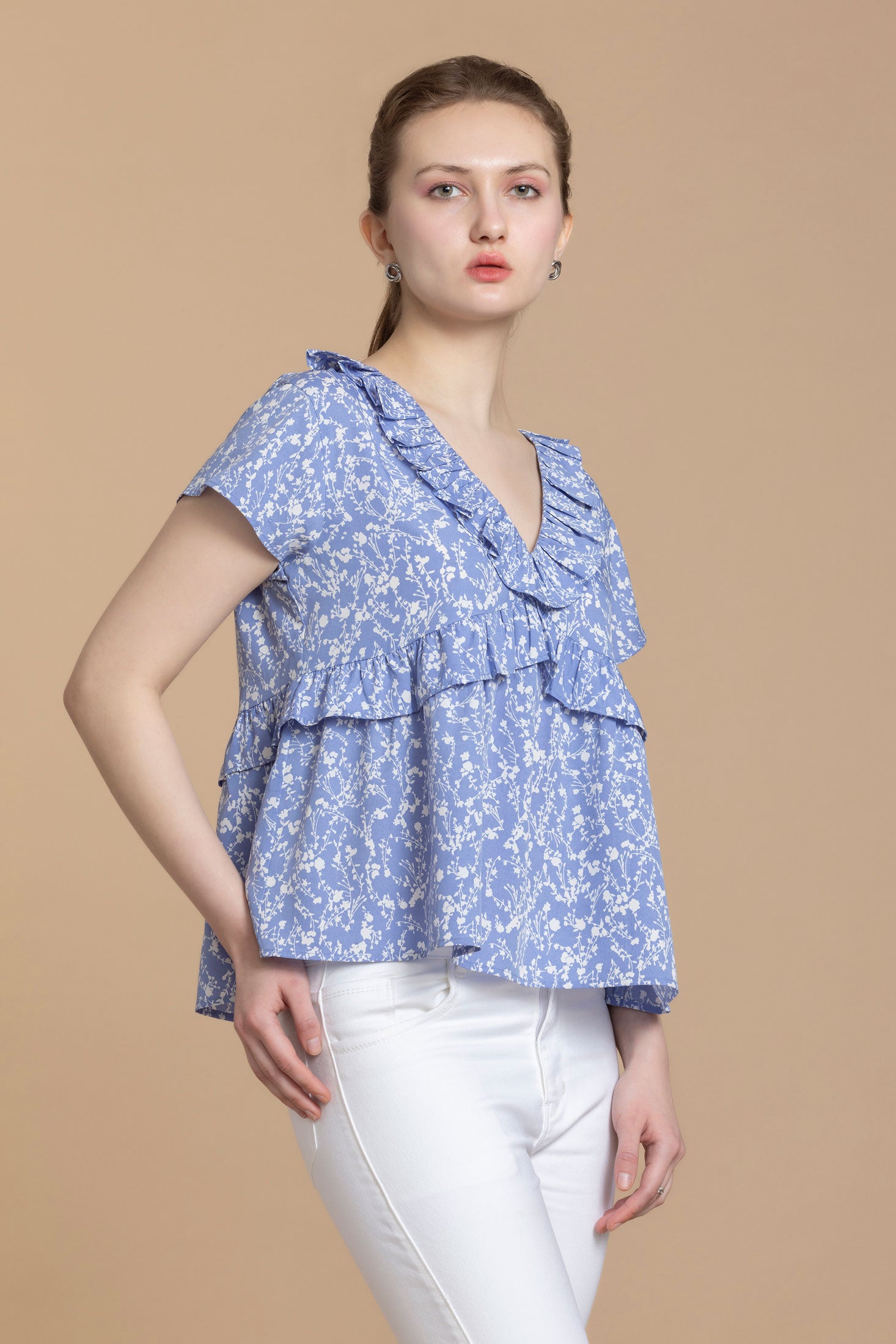 Bohera Ellianna Ruffled Top - Myra USA